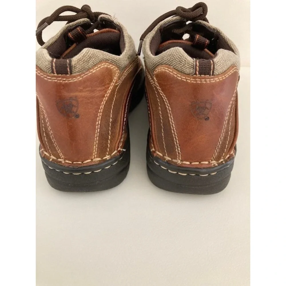 Ariat Linden 4LR Brown Leather Lace Up Womens Shoes 7.5 Discontinued Style